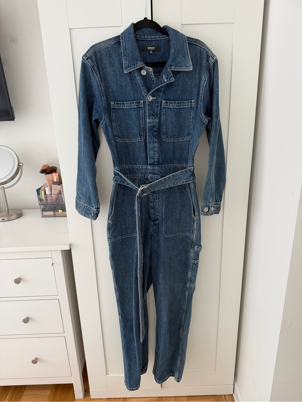 Hudson Denim Utility Jumpsuit - Blue